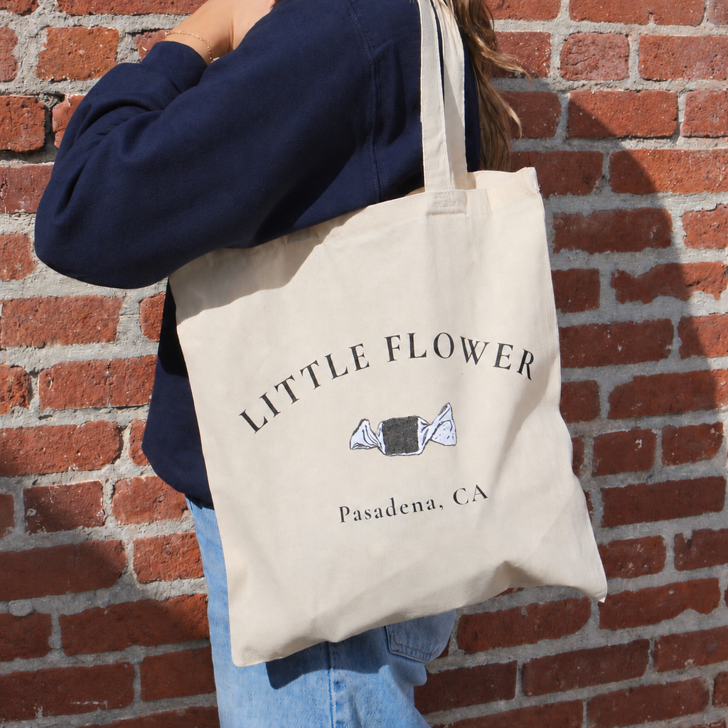 Little Flower Candy Logo Tote